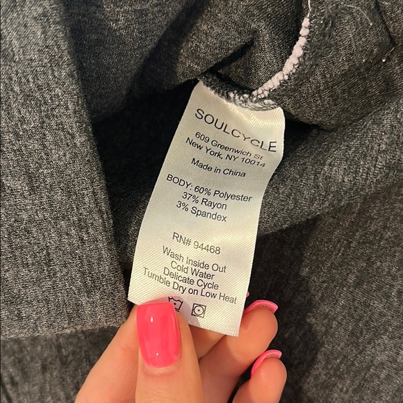 Soulcycle gray pullover - Picture 4 of 4